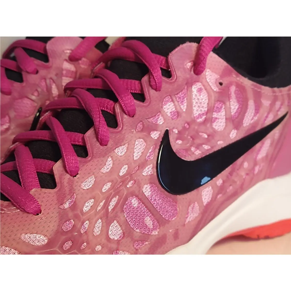 Nike shoes - Nike Air Zoom Cage 3 HC - 918199-600 - Active Fuchsia (UPC: 887225791865) 4