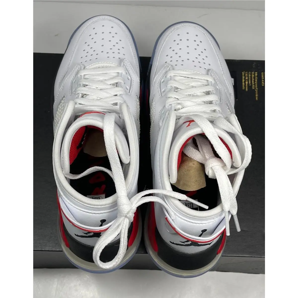 Nike shoes - Jordan Mars 270 (GS) - Mars - White Fire Red (UPC: 193148294476) 7