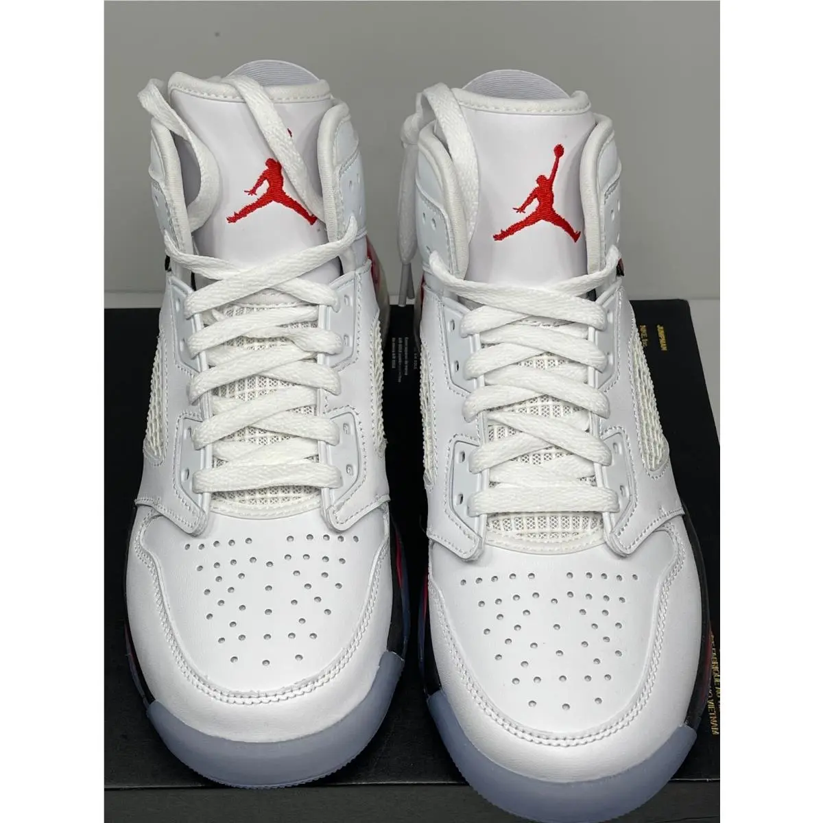 Nike shoes - Jordan Mars 270 (GS) - Mars - White Fire Red (UPC: 193148294476) 2