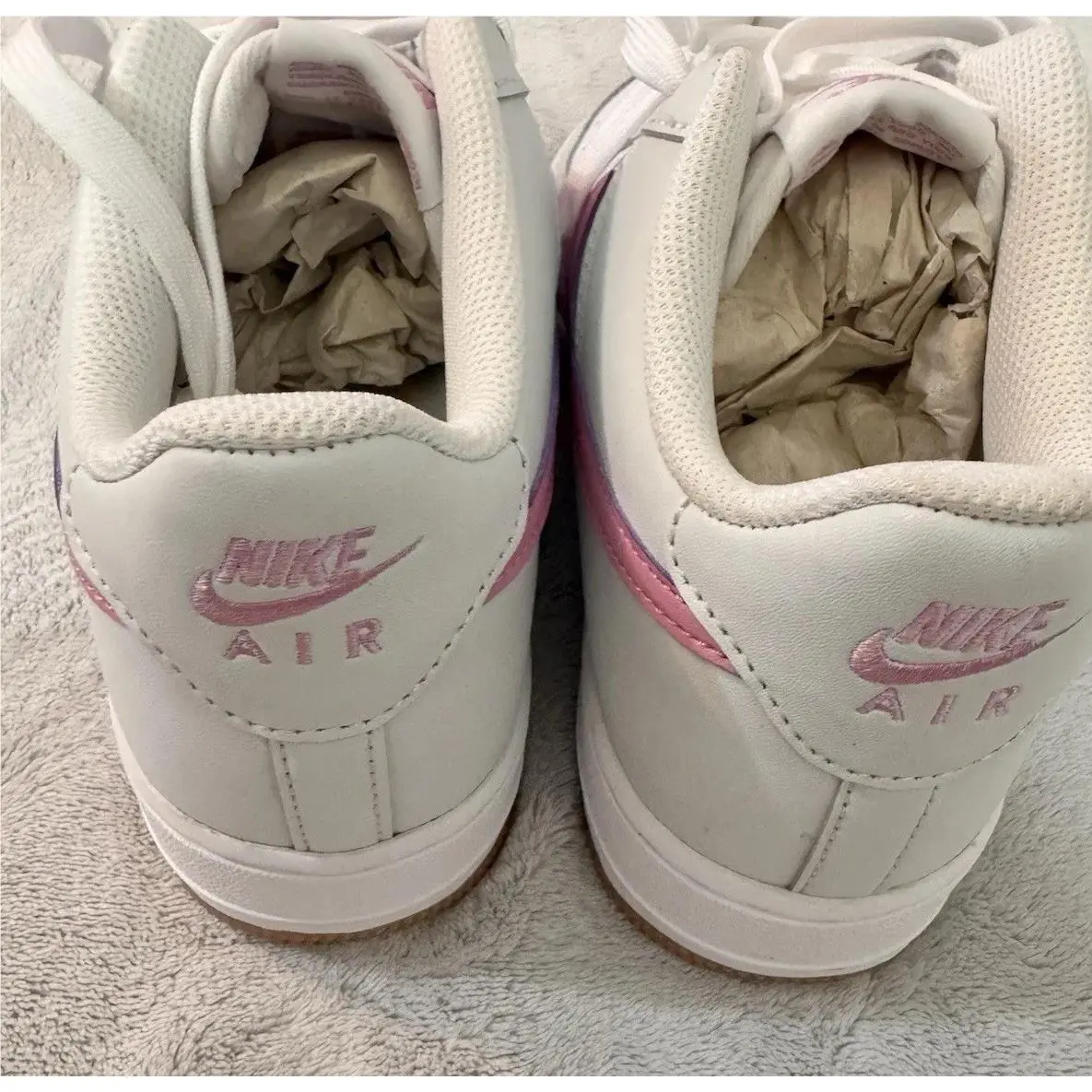 Nike shoes - Nike Air Force 1 (GS) - CT3839 125 - White, Magenta 8