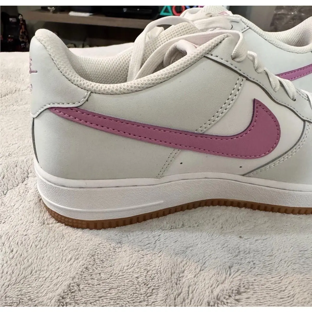 Nike shoes - Nike Air Force 1 (GS) - CT3839 125 - White, Magenta 9