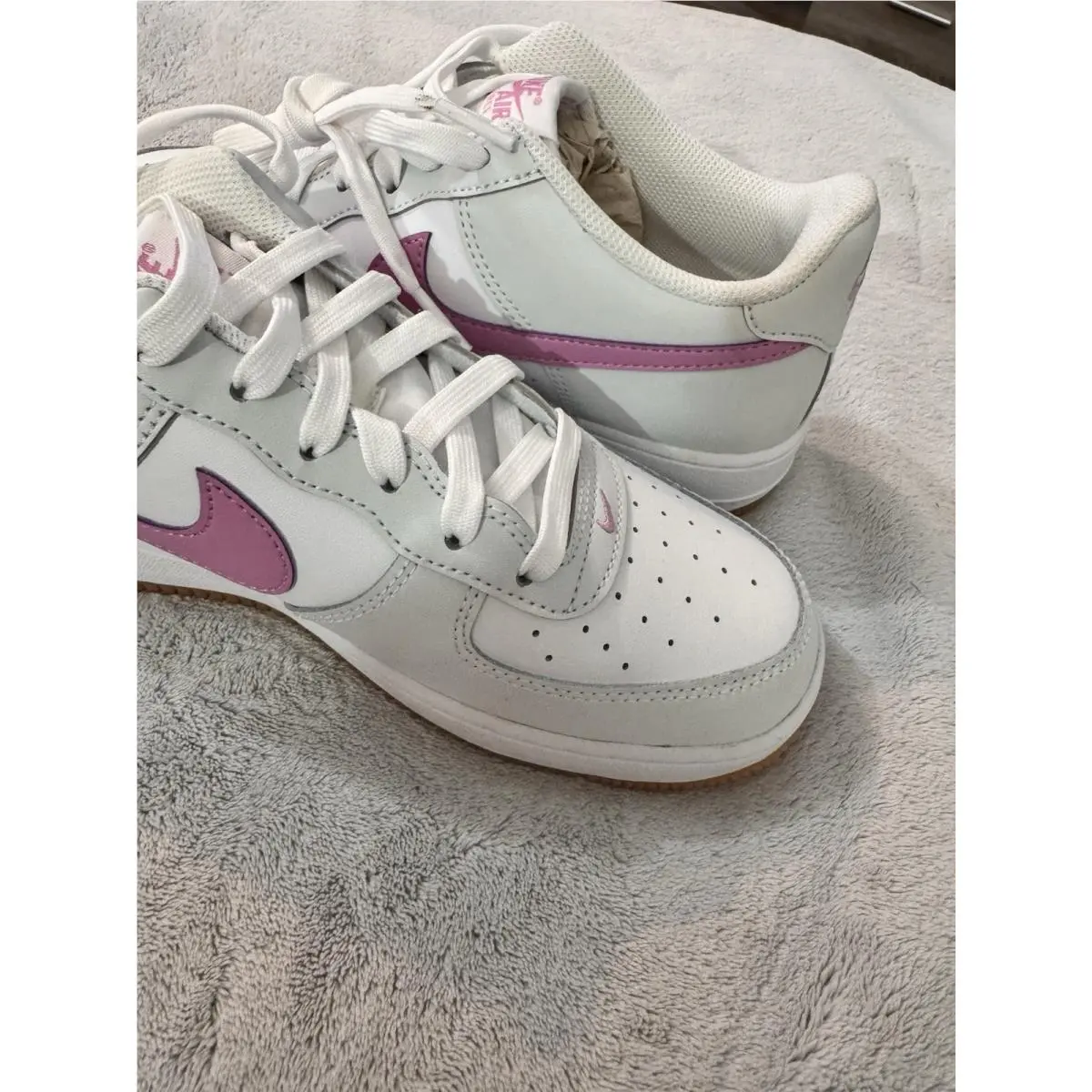 Nike shoes - Nike Air Force 1 (GS) - CT3839 125 - White, Magenta 10