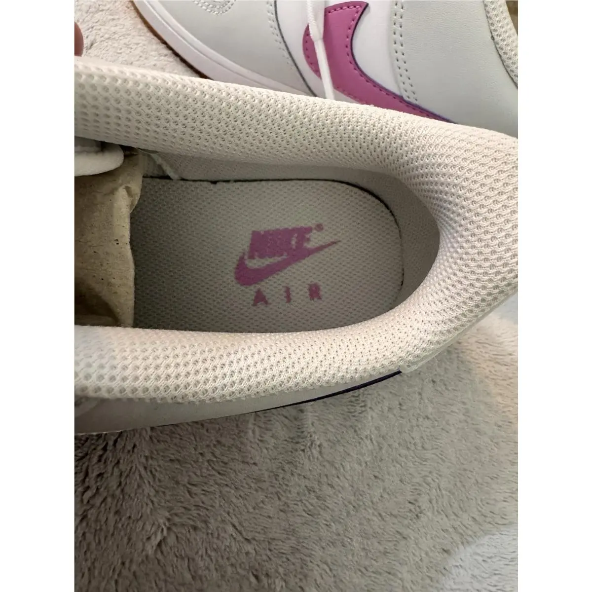 Nike shoes - Nike Air Force 1 (GS) - CT3839 125 - White, Magenta 11