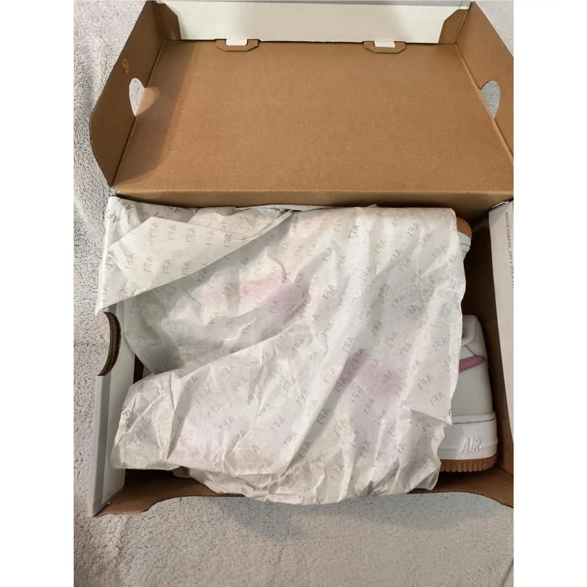 Nike shoes - Nike Air Force 1 (GS) - CT3839 125 - White, Magenta 5