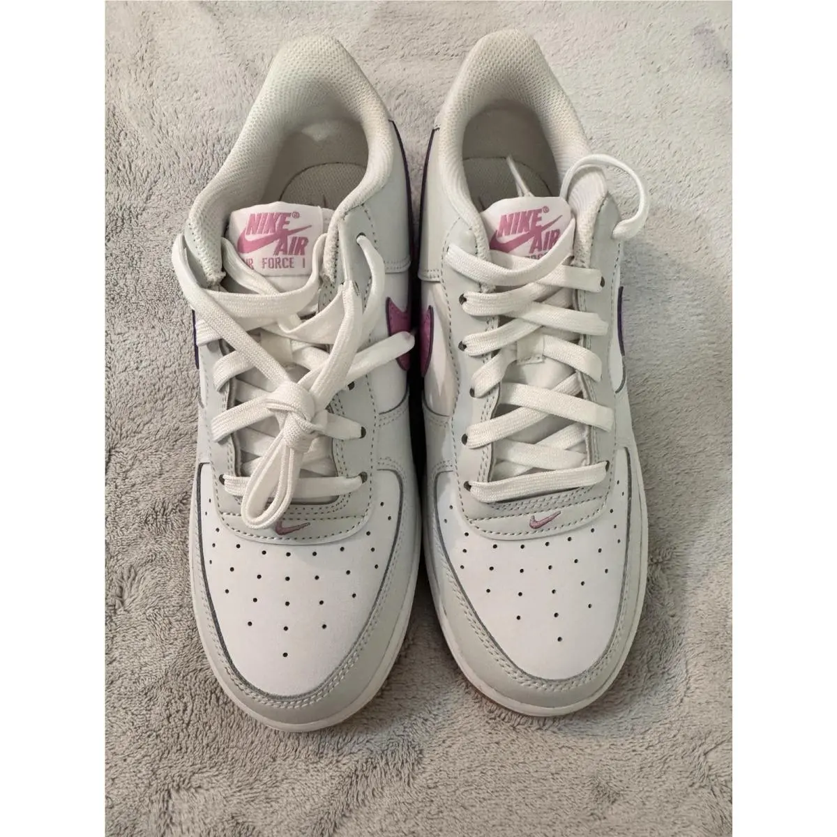 Nike shoes - Nike Air Force 1 (GS) - CT3839 125 - White, Magenta 6