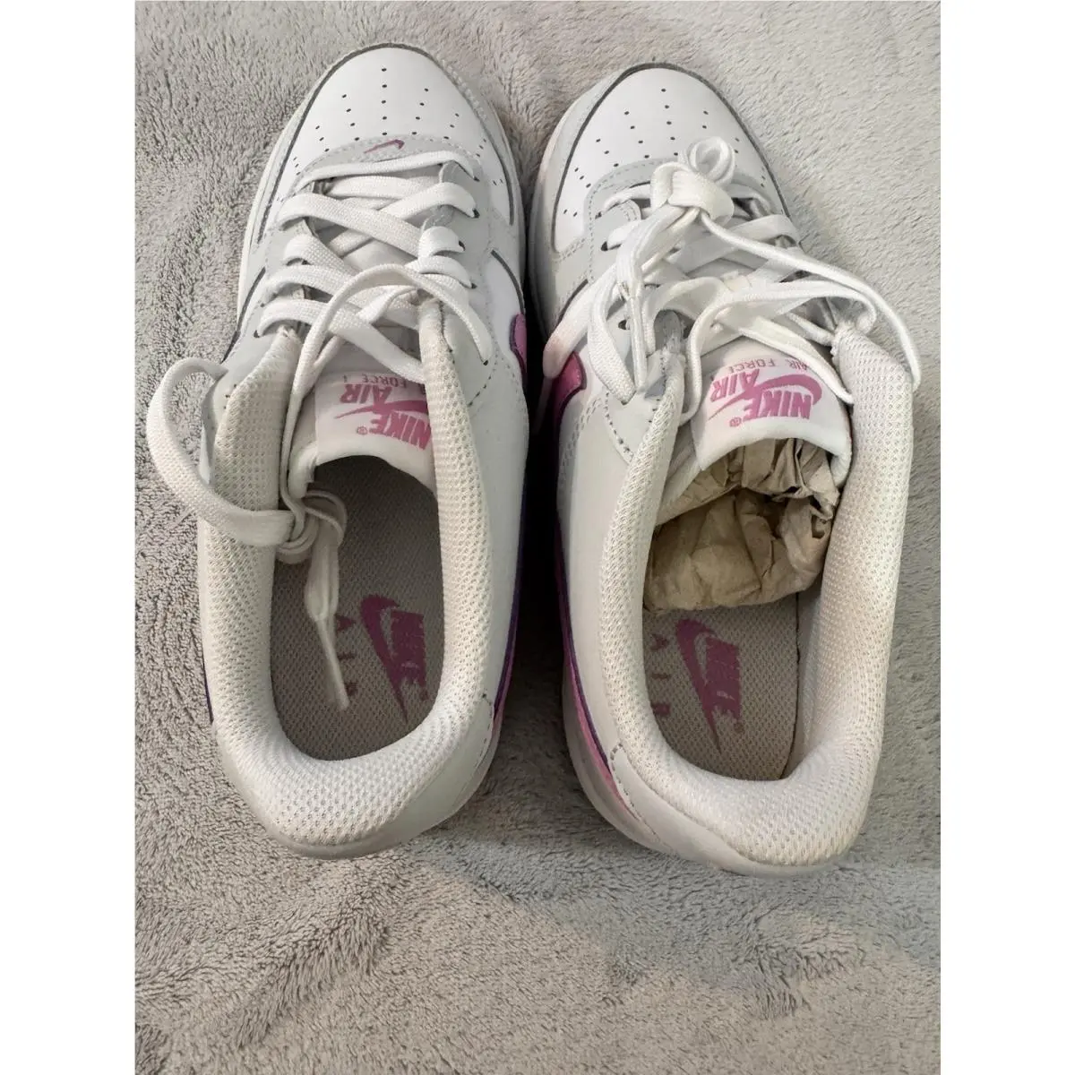 Nike shoes - Nike Air Force 1 (GS) - CT3839 125 - White, Magenta 7