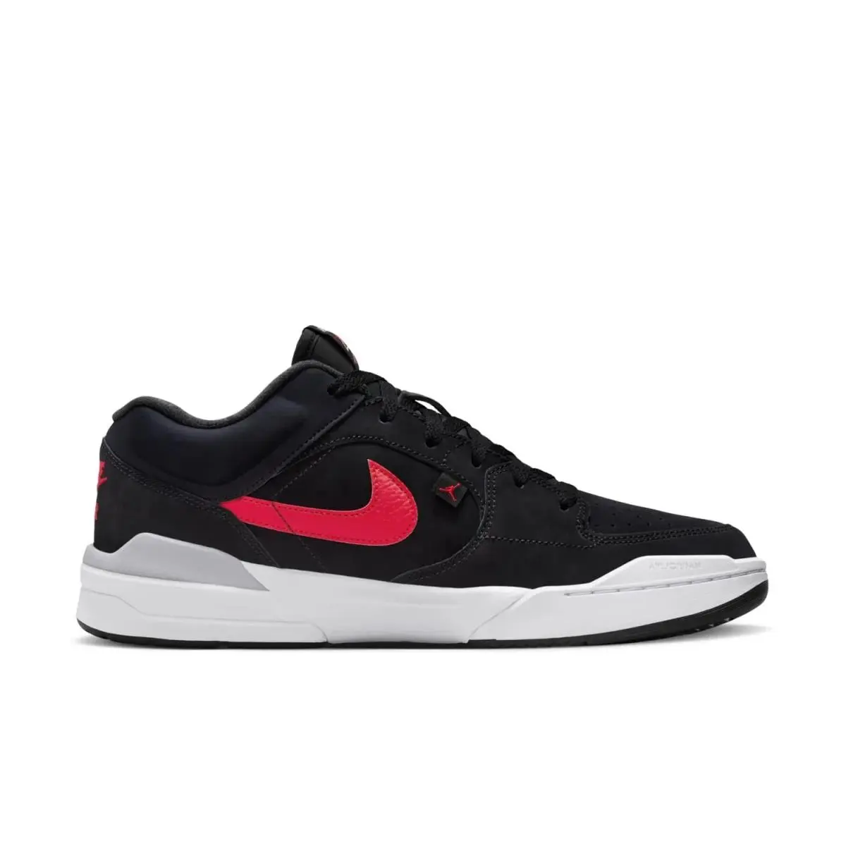 Big Kids Size 7Y Nike Jordan Stadium 90 Black White Fire Red Shoes FZ4184-010