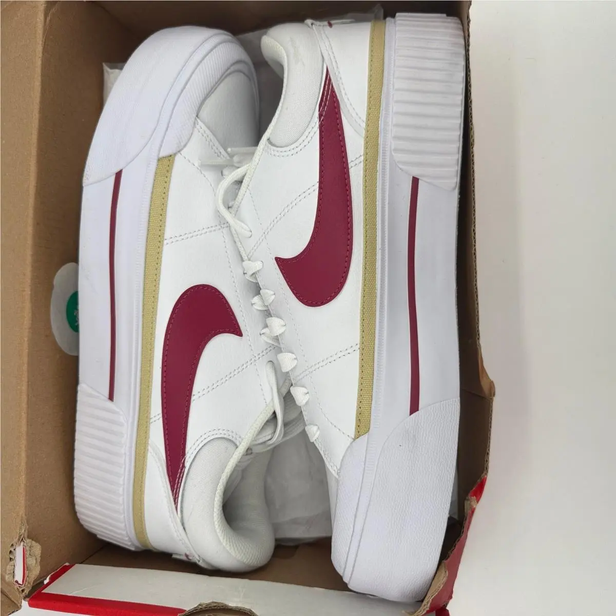 Nike shoes - Nike Court Legacy Lift - Court Legacy Lift - White 4