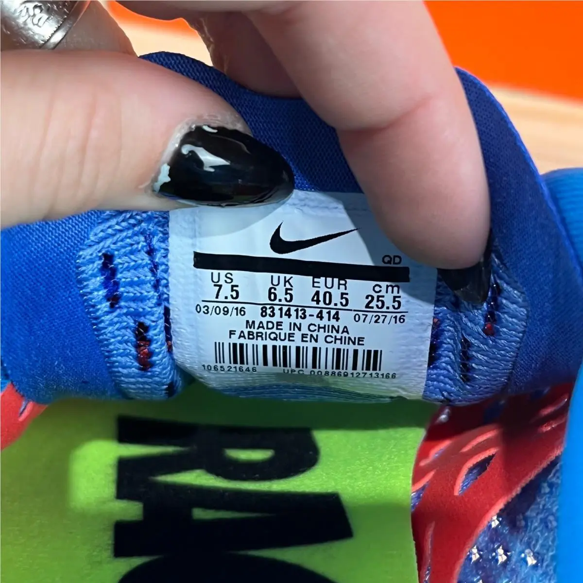 Nike shoes - Nike Zoom Streak 6 - Zoom Streak - 831413-414 - Blue 7