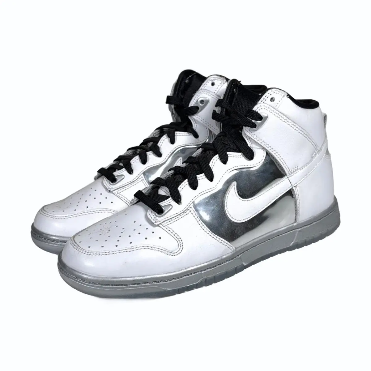 Nike shoes - Nike Dunk High Comme des Garcons CDG Clear Metallic Silver - Silver 0