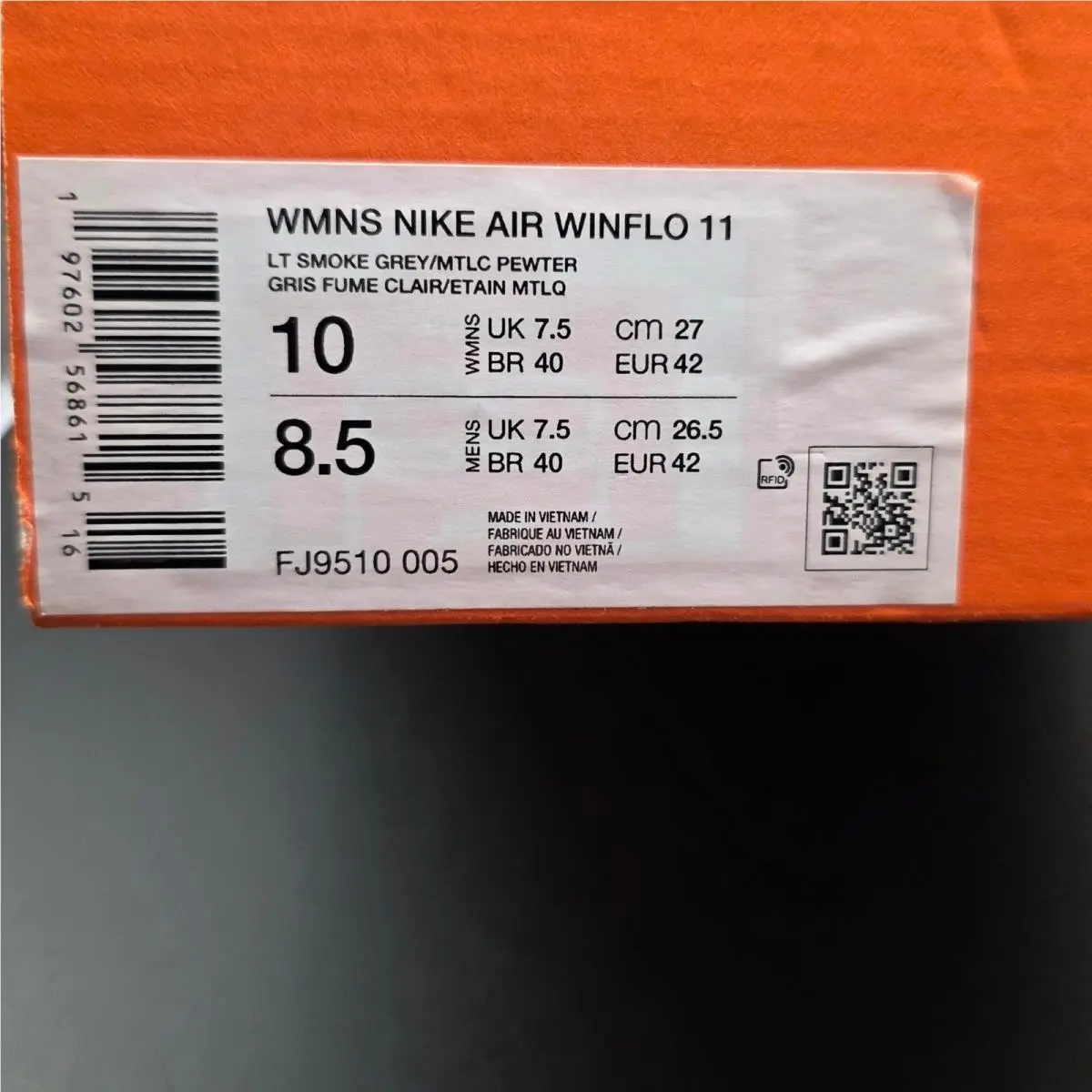 Nike shoes - Nike Air Winflo 11 - Air Winflo - Gray 0