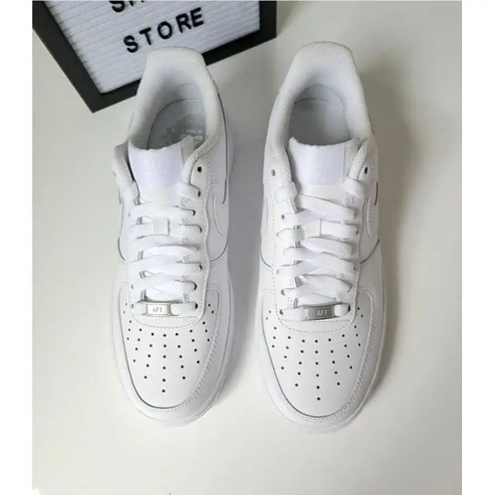 Nike shoes - Nike Air Force 1 - Air Force - White 6