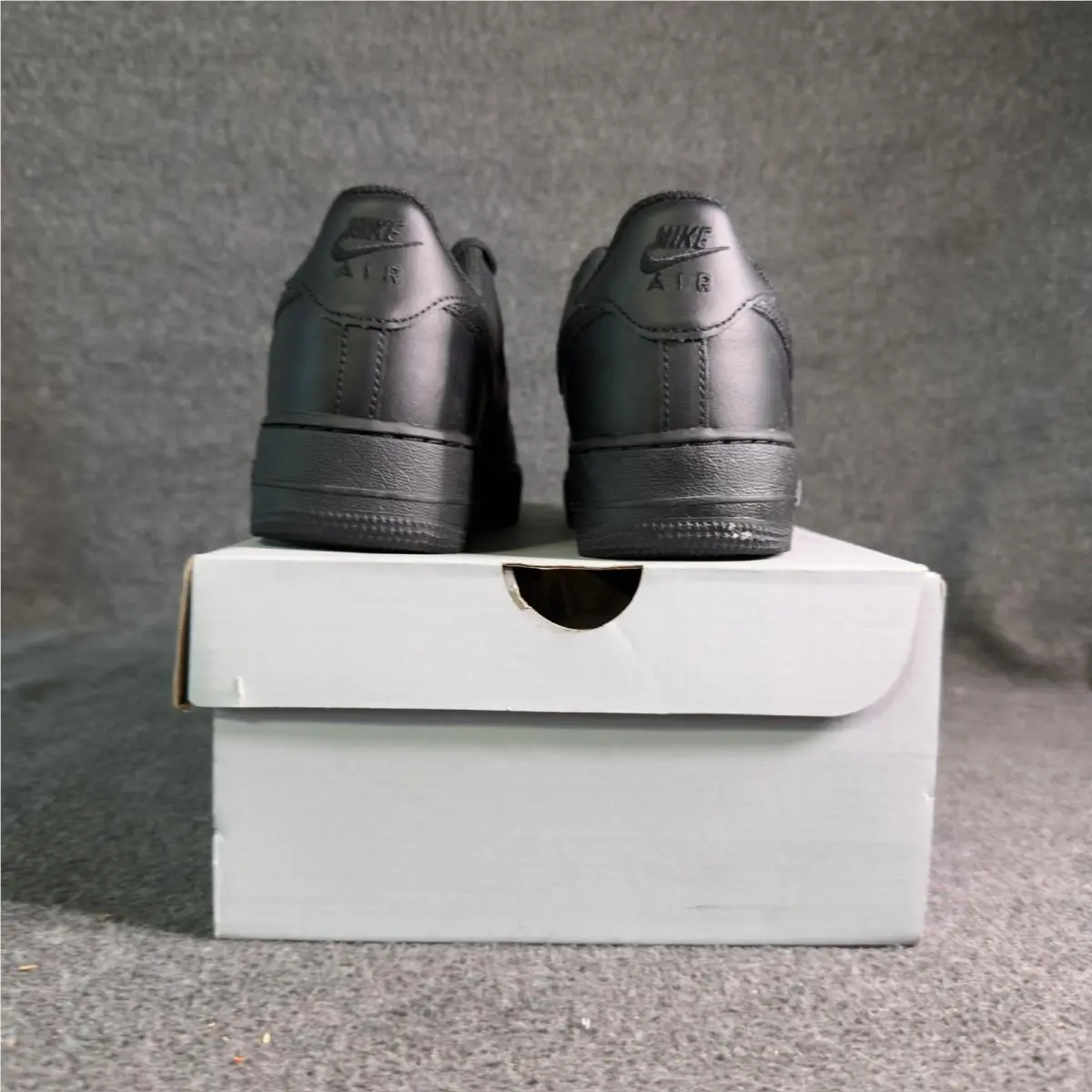 Nike shoes - Nike Air Force 1 LE (GS) - Black 1