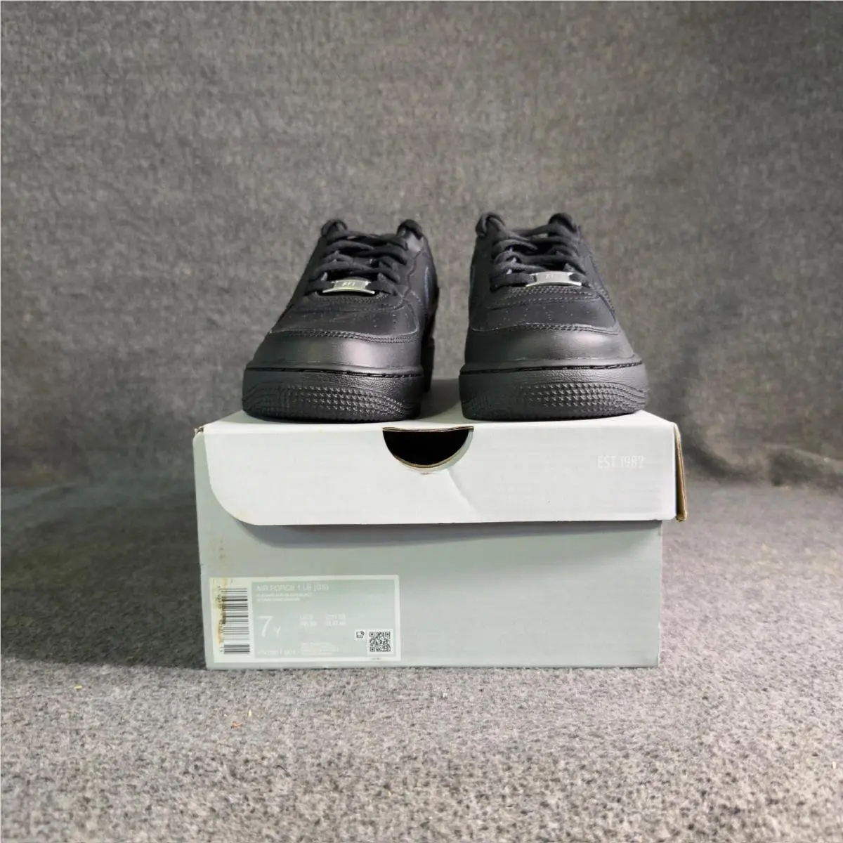 Nike shoes - Nike Air Force 1 LE (GS) - Black 3