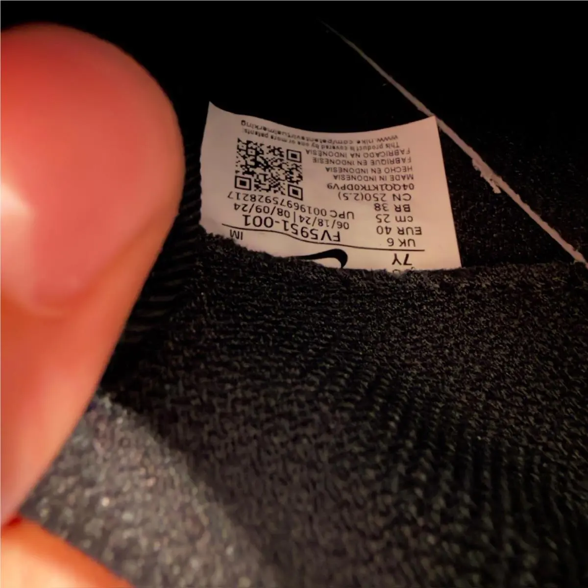 Nike shoes - Nike Air Force 1 LE (GS) - Black 5