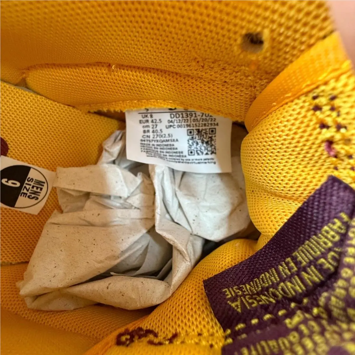 Nike shoes - Nike Dunk Low Arizona State - Yellow 4