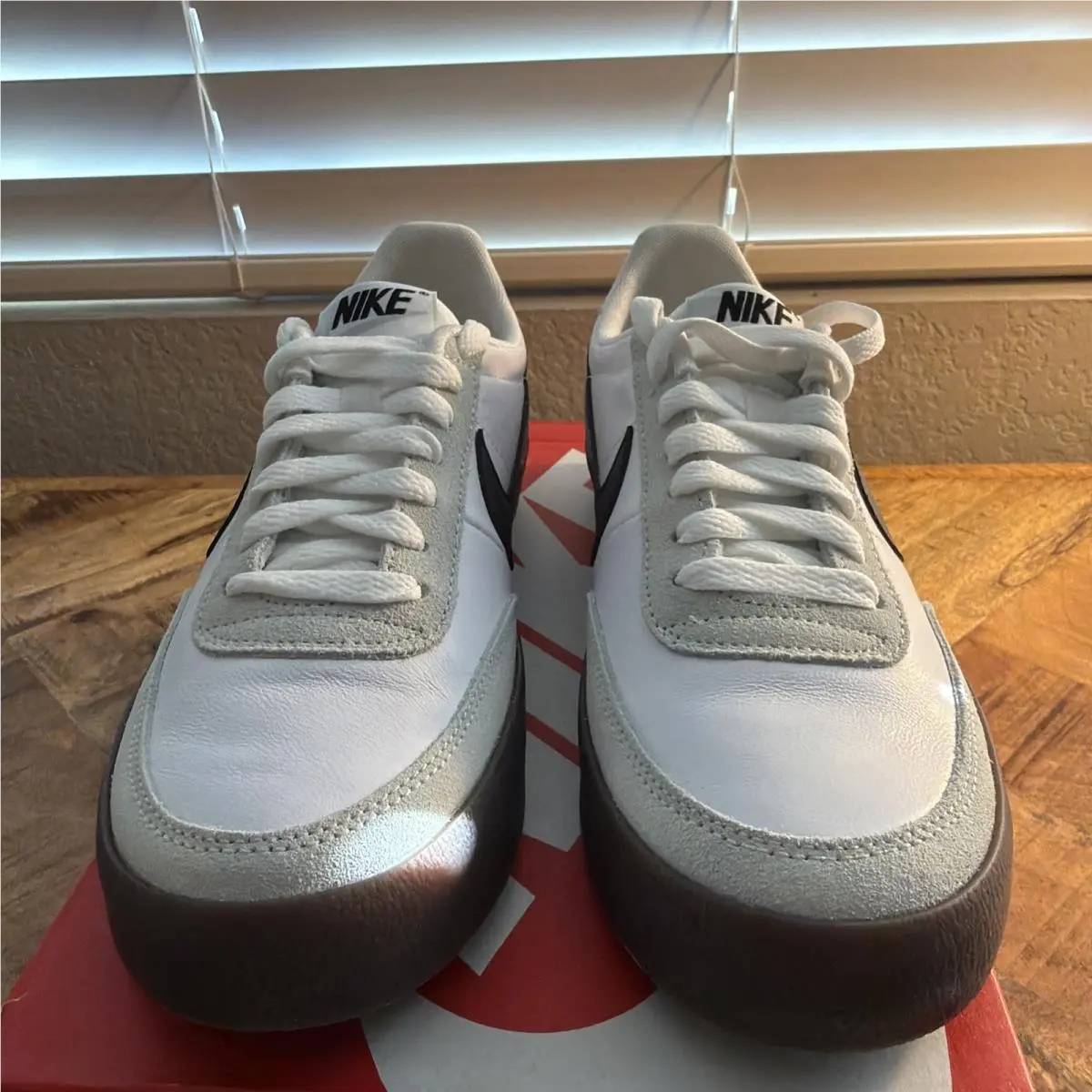 Nike shoes - Nike Killshot - Killshot - HF1054-100 - White, Manufacturer: White/Light Silver/Gum Dark Brown/Black 0