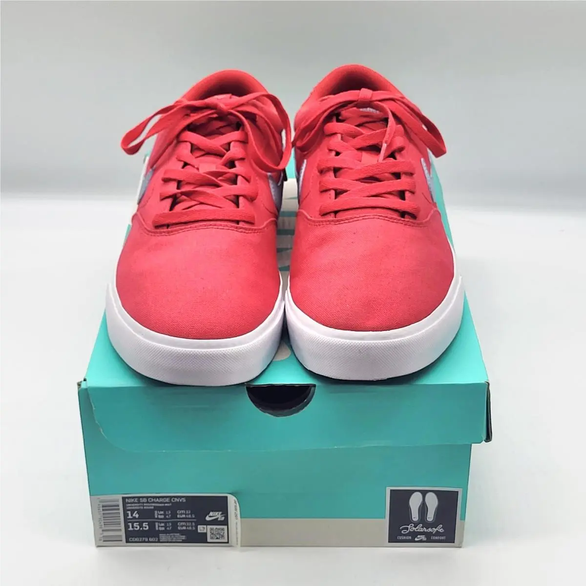 Nike shoes - Nike SB Charge - Charge - CD6279-602 - Red, Manufacturer: University Red/Obsidian Mist (UPC: 193657904965) 7
