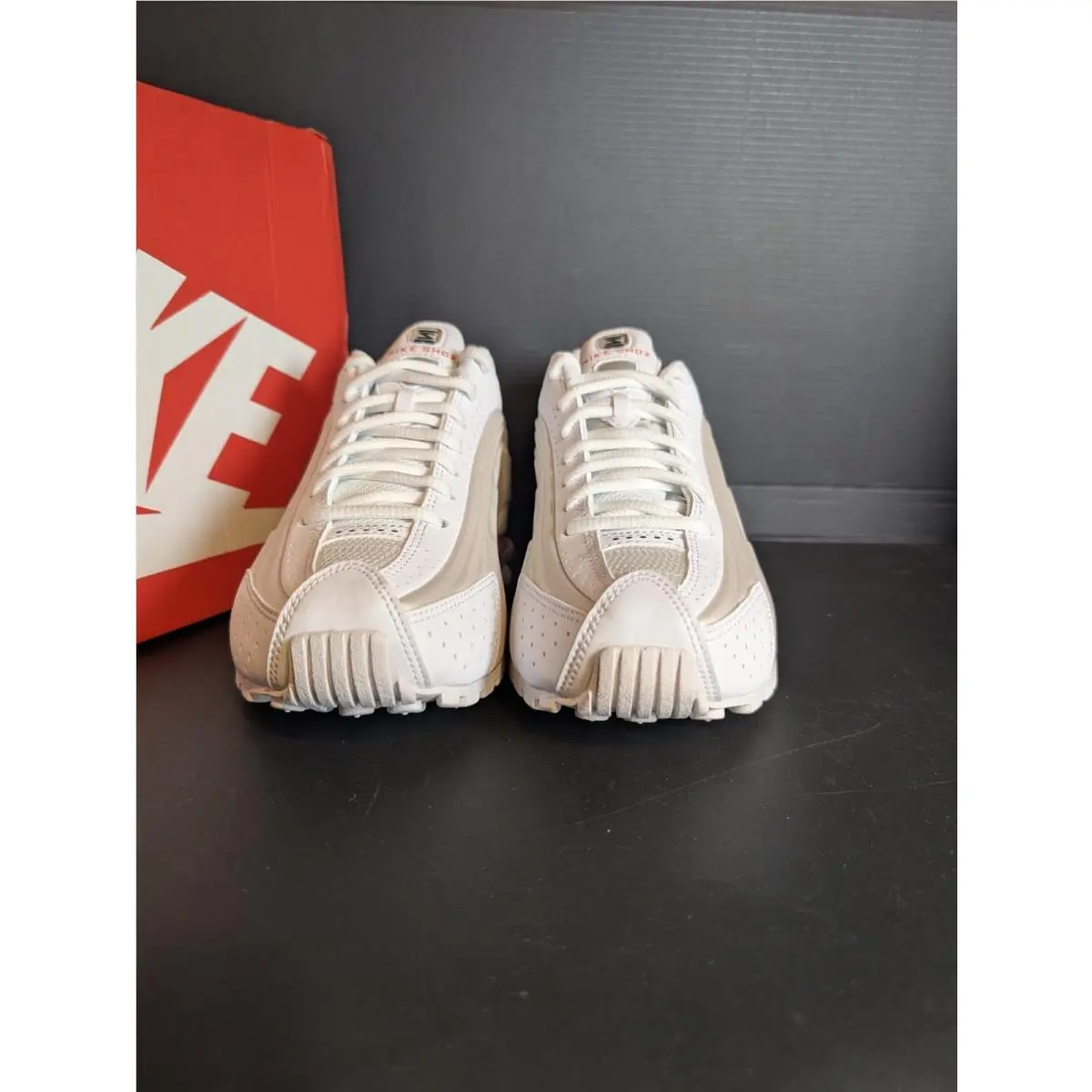 Nike shoes - Nike Shox R4 - Shox - Red (UPC: 197863845524) 8