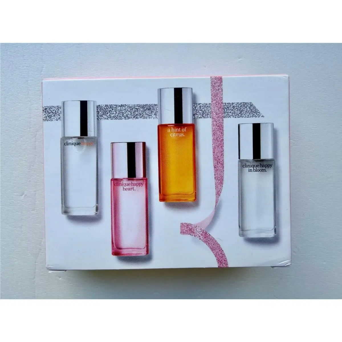 Clinique Happy Perfum Spray Happy Heart Bloom A Hint Of Citrus Gift Set