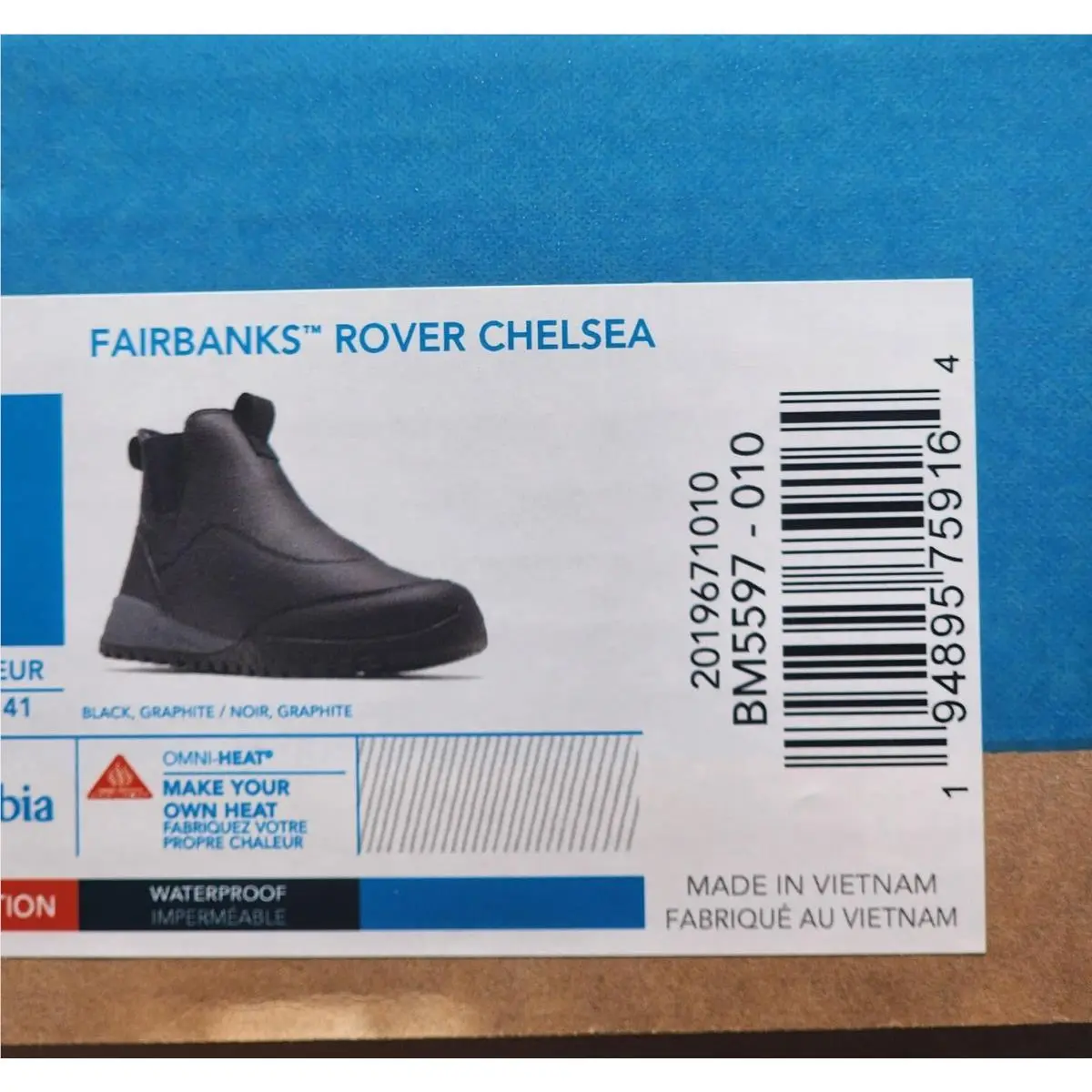Columbia shoes - Fairbanks Rover Chelsea - Fairbanks Rover Chelsea - Black 19