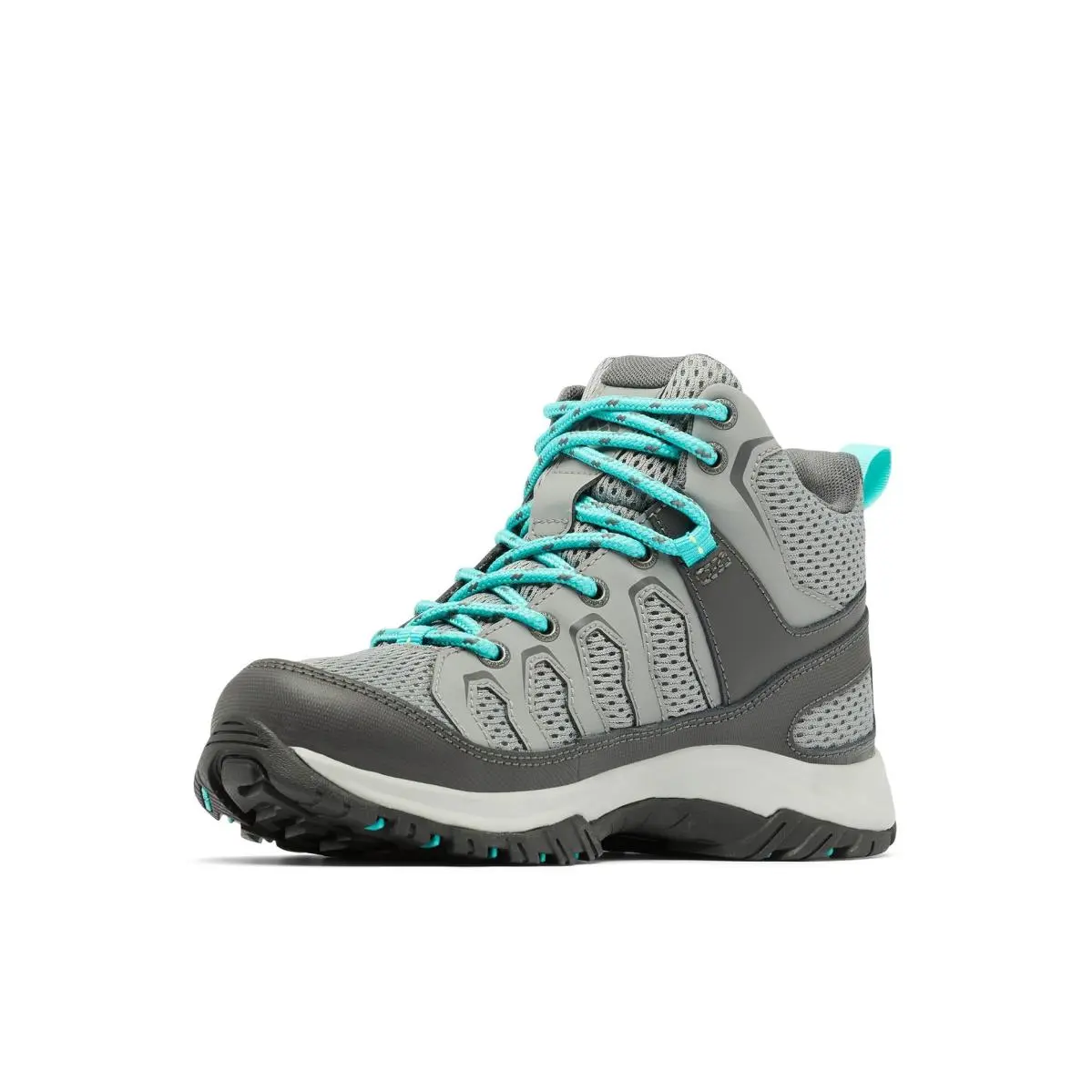 Columbia shoes - Titanium Grey Steel/Bright Aqua 5