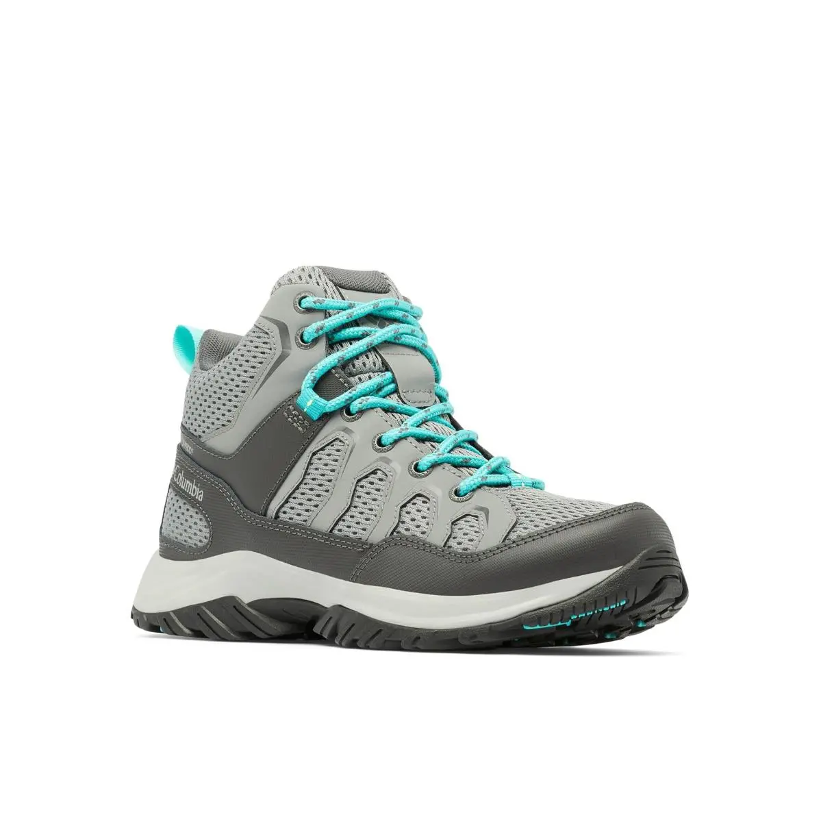 Columbia shoes - Titanium Grey Steel/Bright Aqua 6