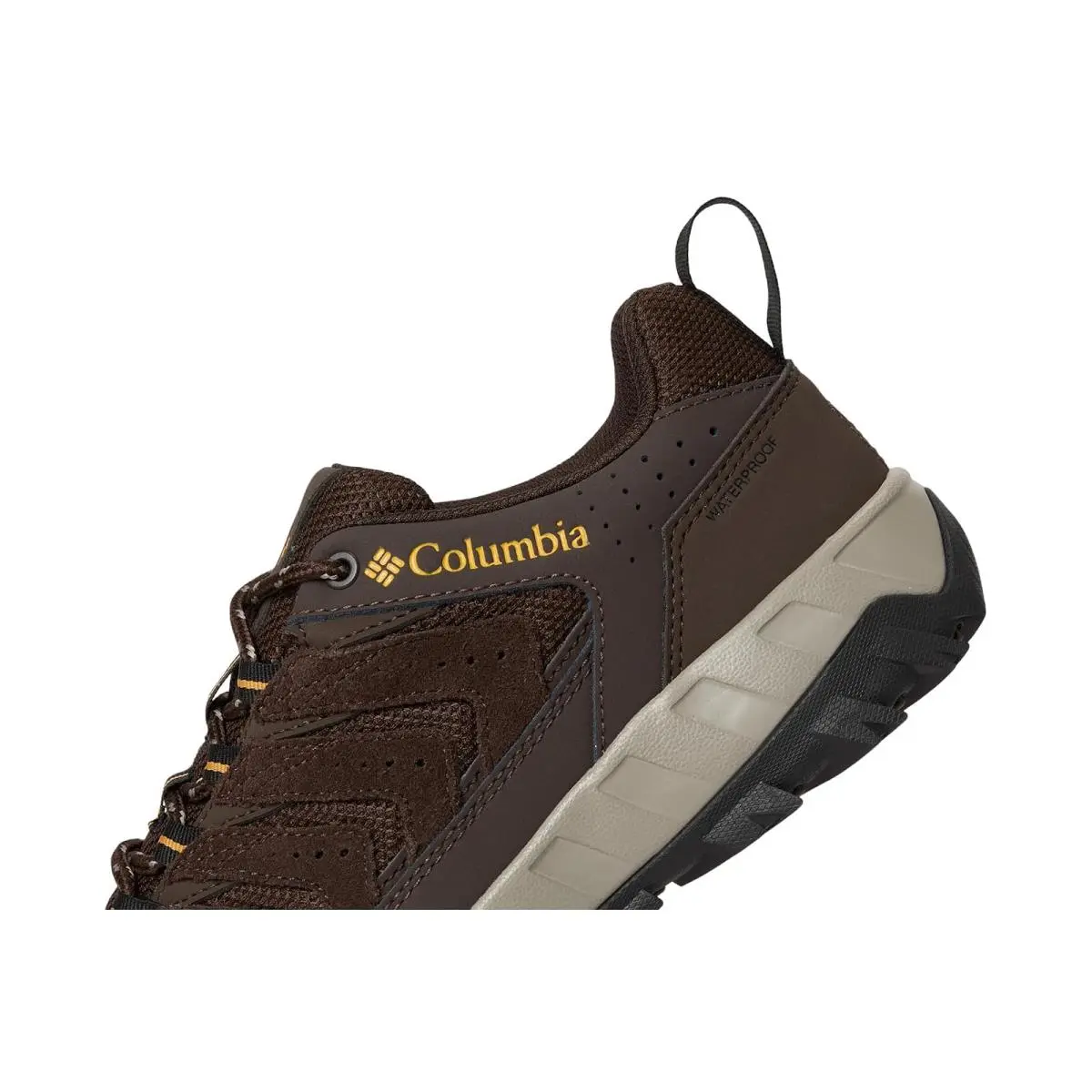 Columbia shoes - Cordovan/Golden Yellow 4
