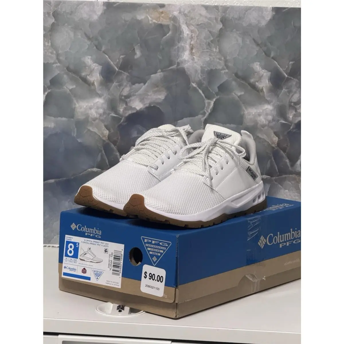 Columbia shoes - Columbia PFG - PFG - Athetic - White 1