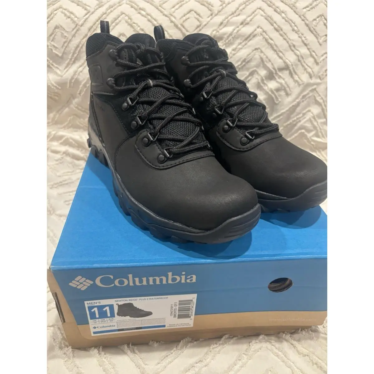 Columbia shoes - Columbia Newton Ridge Plus II - Black (UPC: 0888458943205) 0