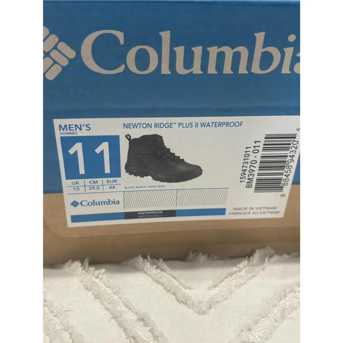 Columbia shoes - Columbia Newton Ridge Plus II - Black (UPC: 0888458943205) 1