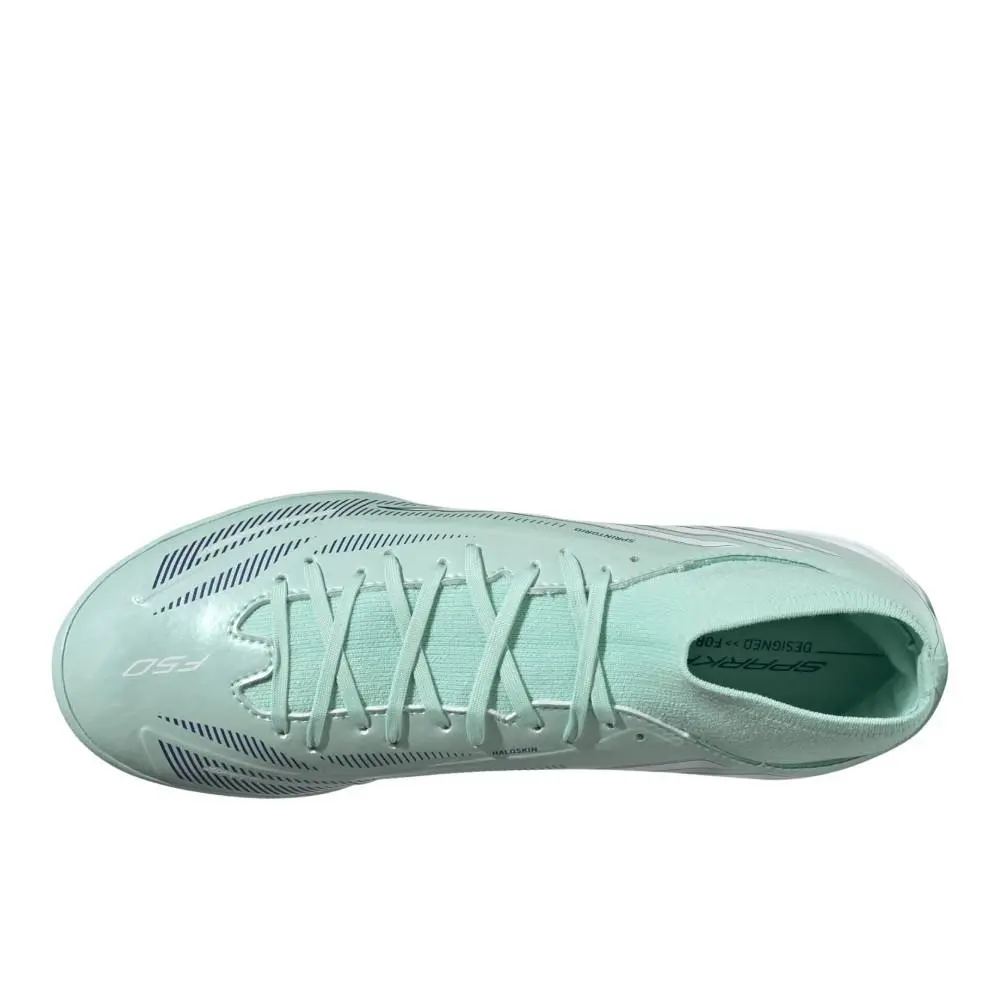 Adidas shoes - adidas F50 Sparkfusion League Mid Cut Turf Soccer Cleats - SB1158-KI1023 - Green 2