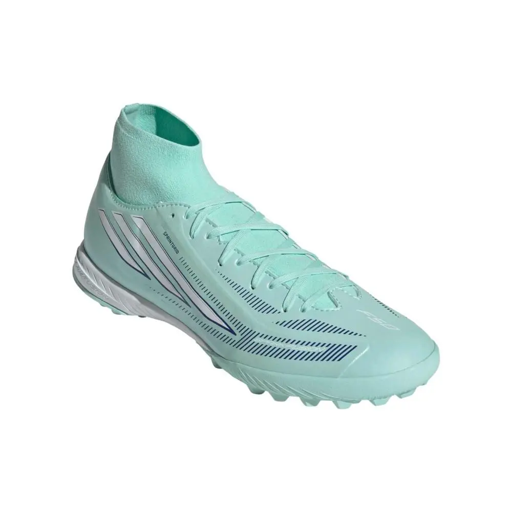Adidas shoes - adidas F50 Sparkfusion League Mid Cut Turf Soccer Cleats - SB1158-KI1023 - Green 6