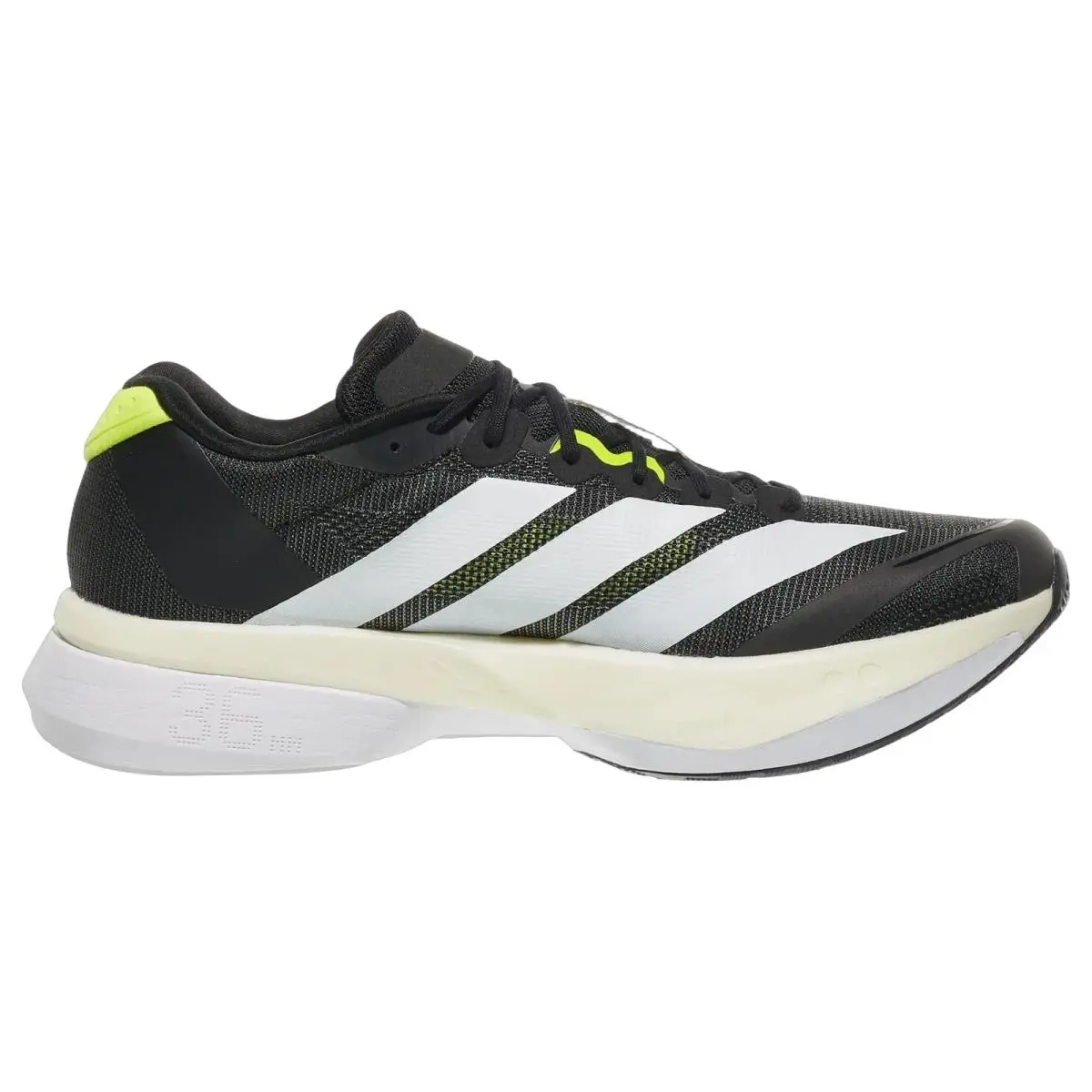 Adidas shoes - Adizero Boston 13 - Adizero Boston - KH5603 - Black/White/Yellow 1