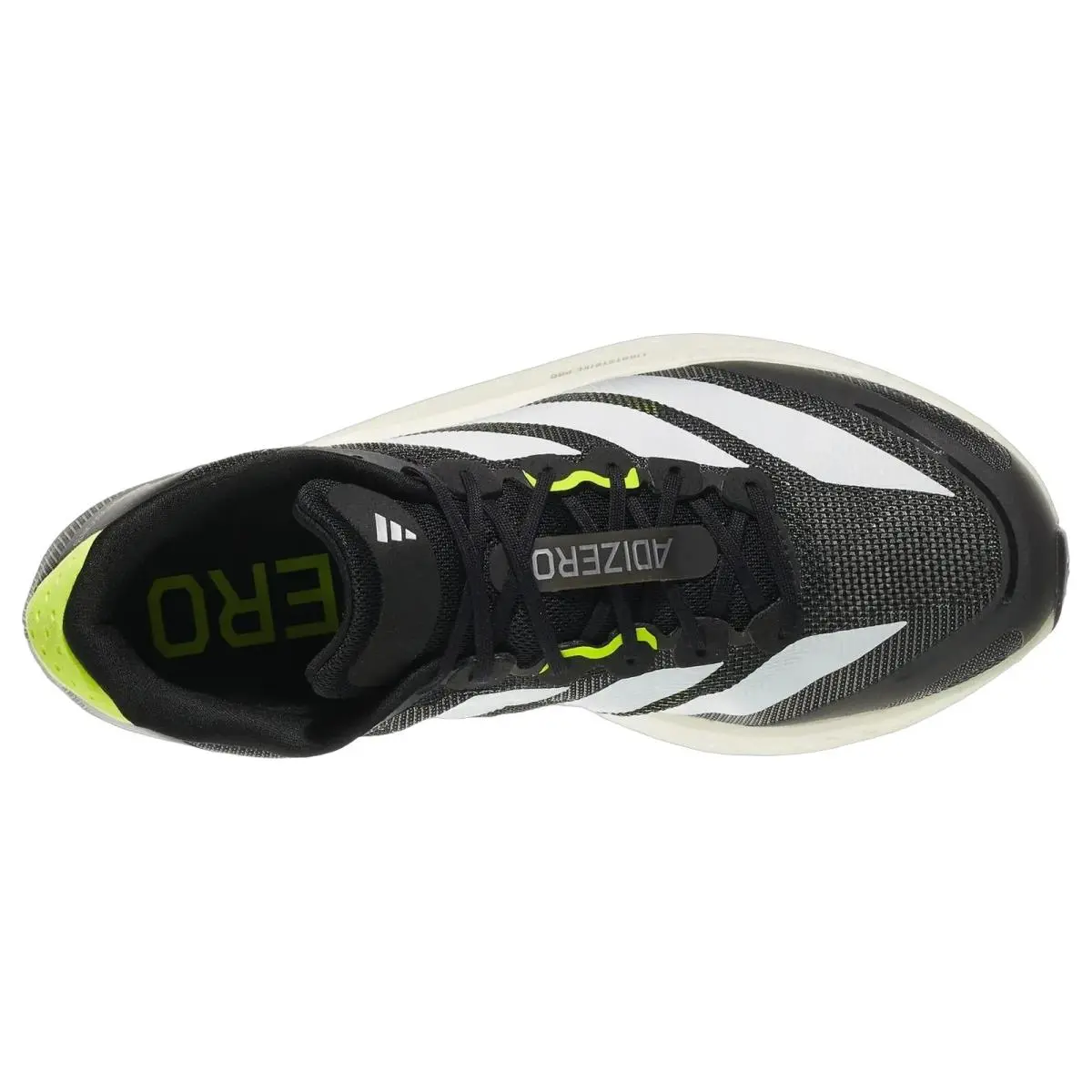 Adidas shoes - Adizero Boston 13 - Adizero Boston - KH5603 - Black/White/Yellow 2