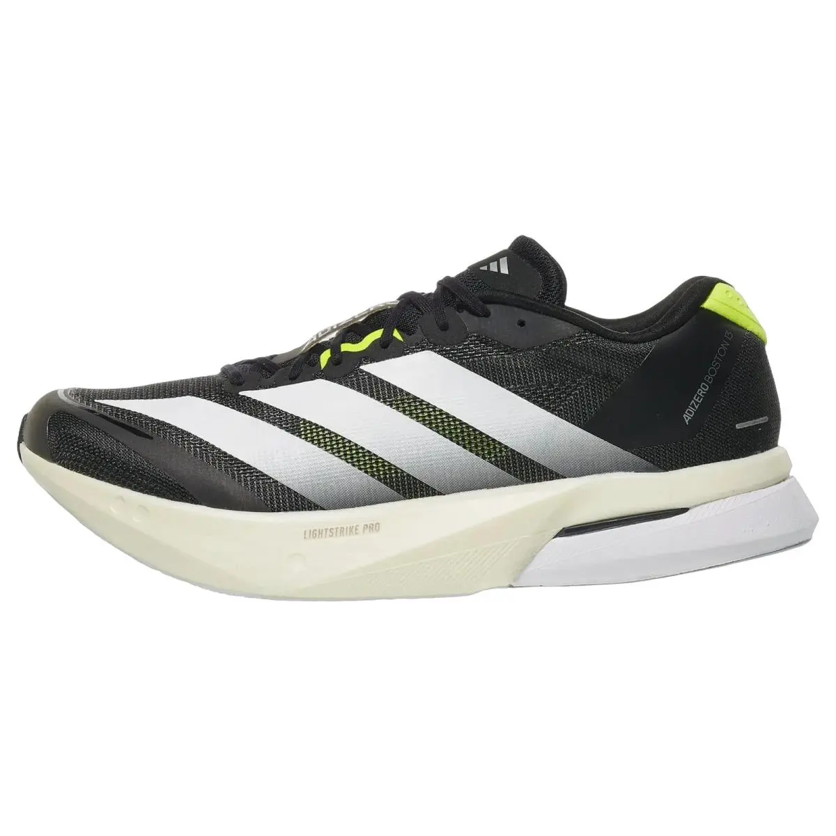 Adidas shoes - Adizero Boston 13 - Adizero Boston - KH5603 - Black/White/Yellow 5
