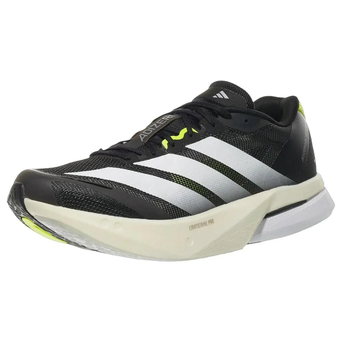 Adidas shoes - Adizero Boston 13 - Adizero Boston - KH5603 - Black/White/Yellow 6
