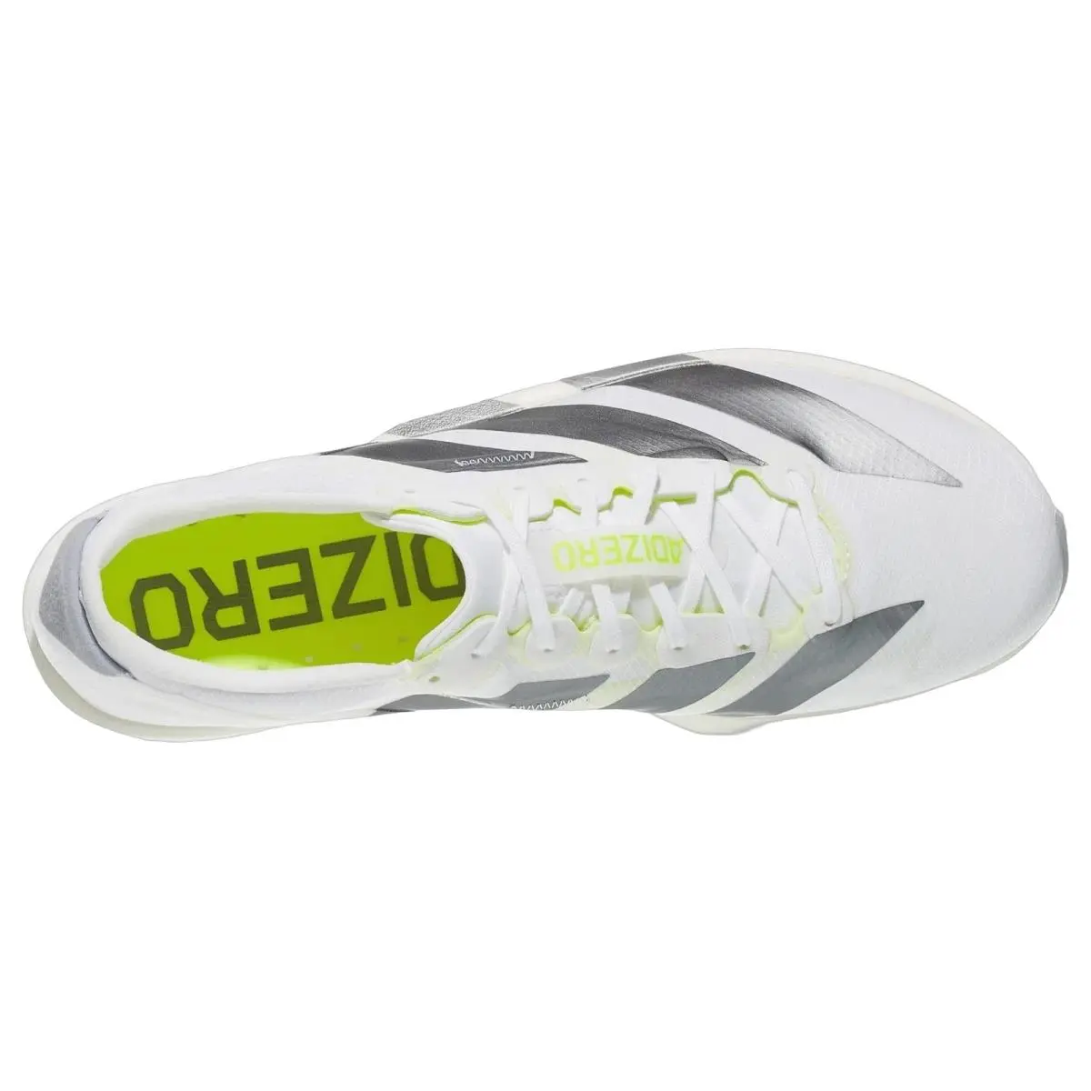 Adidas shoes - Adizero Adios 9 - Adizero Adios - KH8894 - White/Iron/Yellow 8
