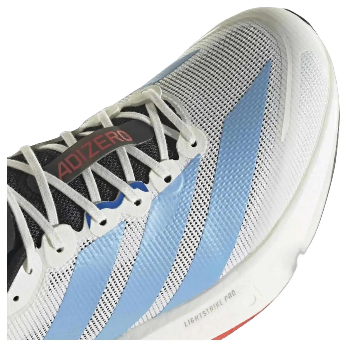 Adidas shoes - Adizero Boston 13 - Adizero Boston - KK4992 - White/Blue/Gold 5