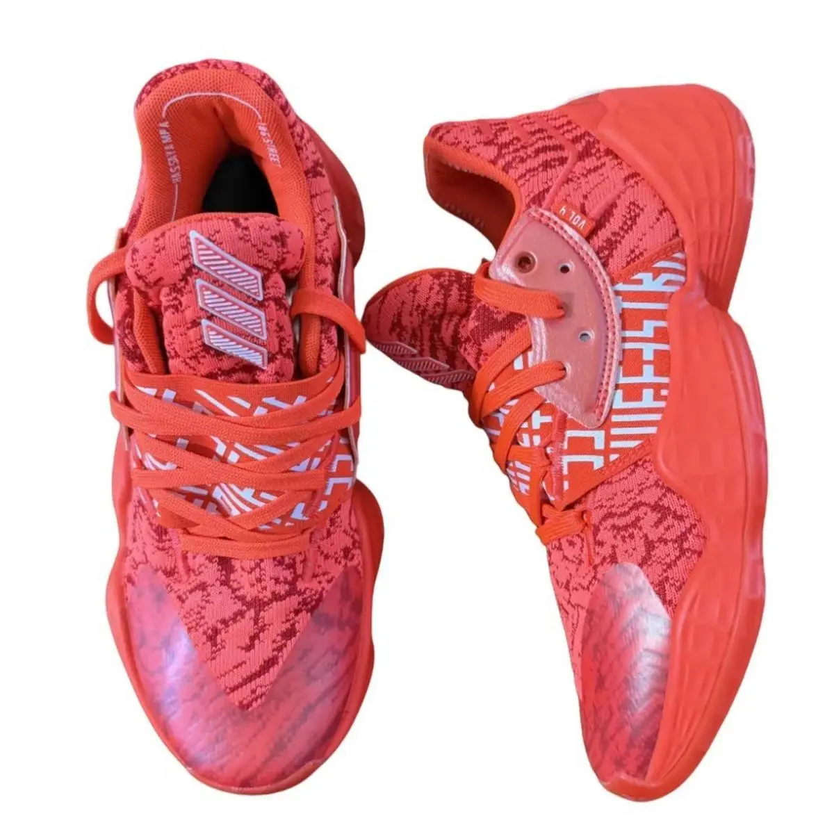 Adidas shoes - adidas Harden Vol. 4 - Harden - EH2409 - Scarlet/Cloud White/Solar Red 2