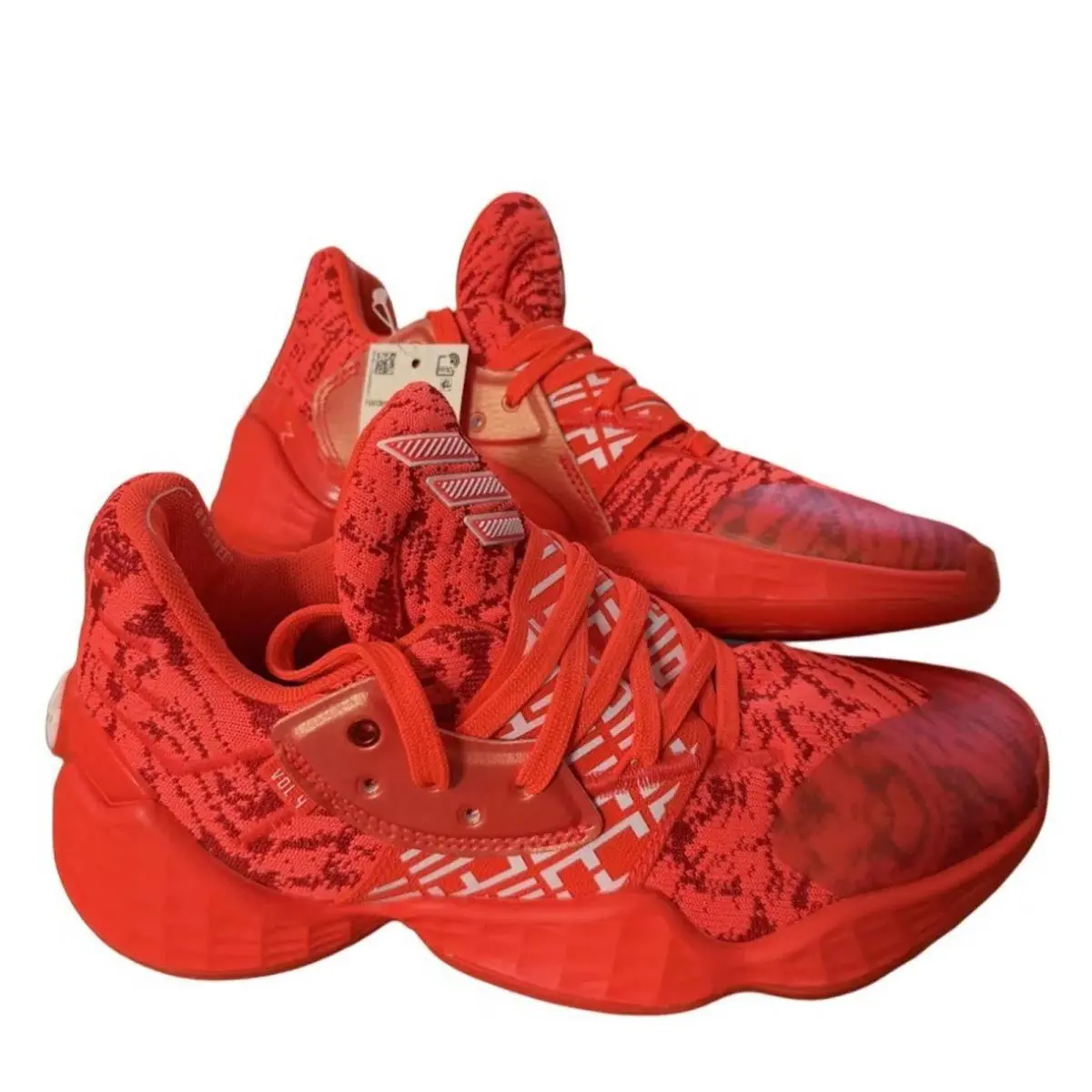Adidas shoes - adidas Harden Vol. 4 - Harden - EH2409 - Scarlet/Cloud White/Solar Red 6