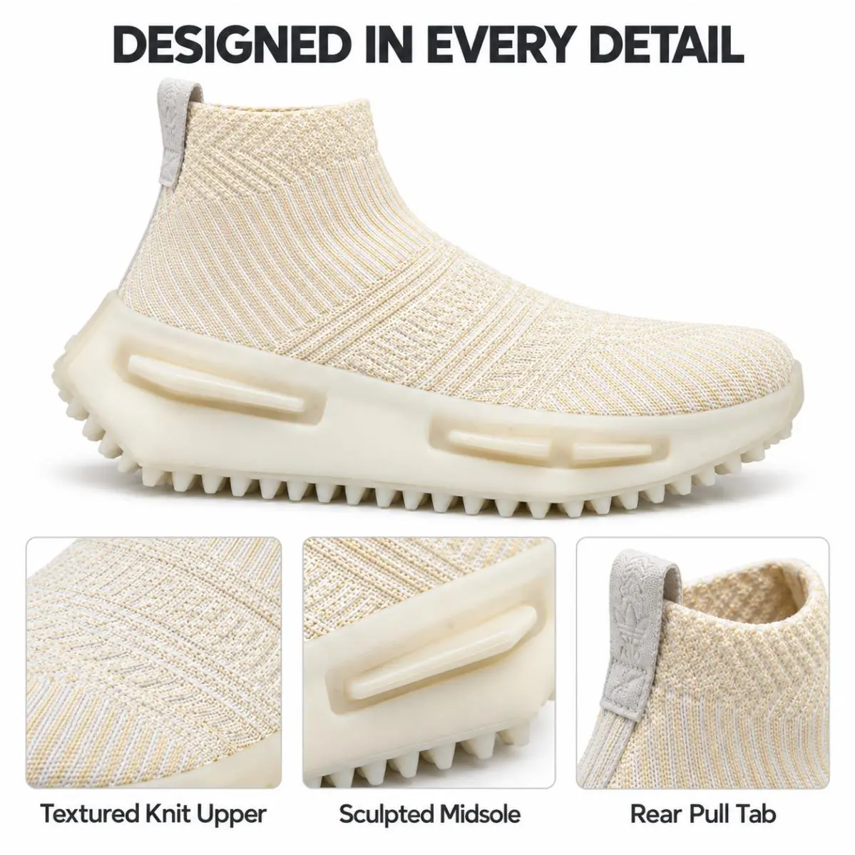 Adidas shoes - adidas NMD S1 - NMD - ID4266 - Ivory 7