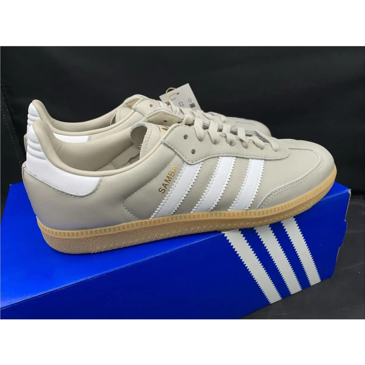 Adidas shoes - adidas Samba - Samba - JR0883 - Beige / Cloud White / Gum 4