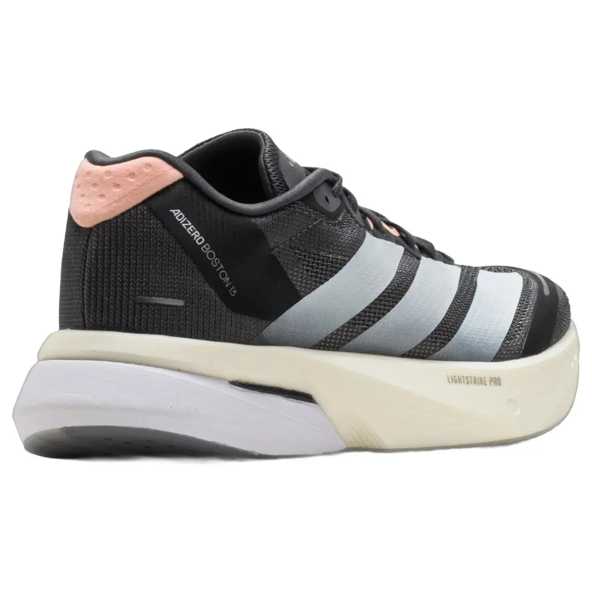Adidas shoes - Adizero Boston 13 - Adizero Boston - KH5602 - Grey/White/Coral 4