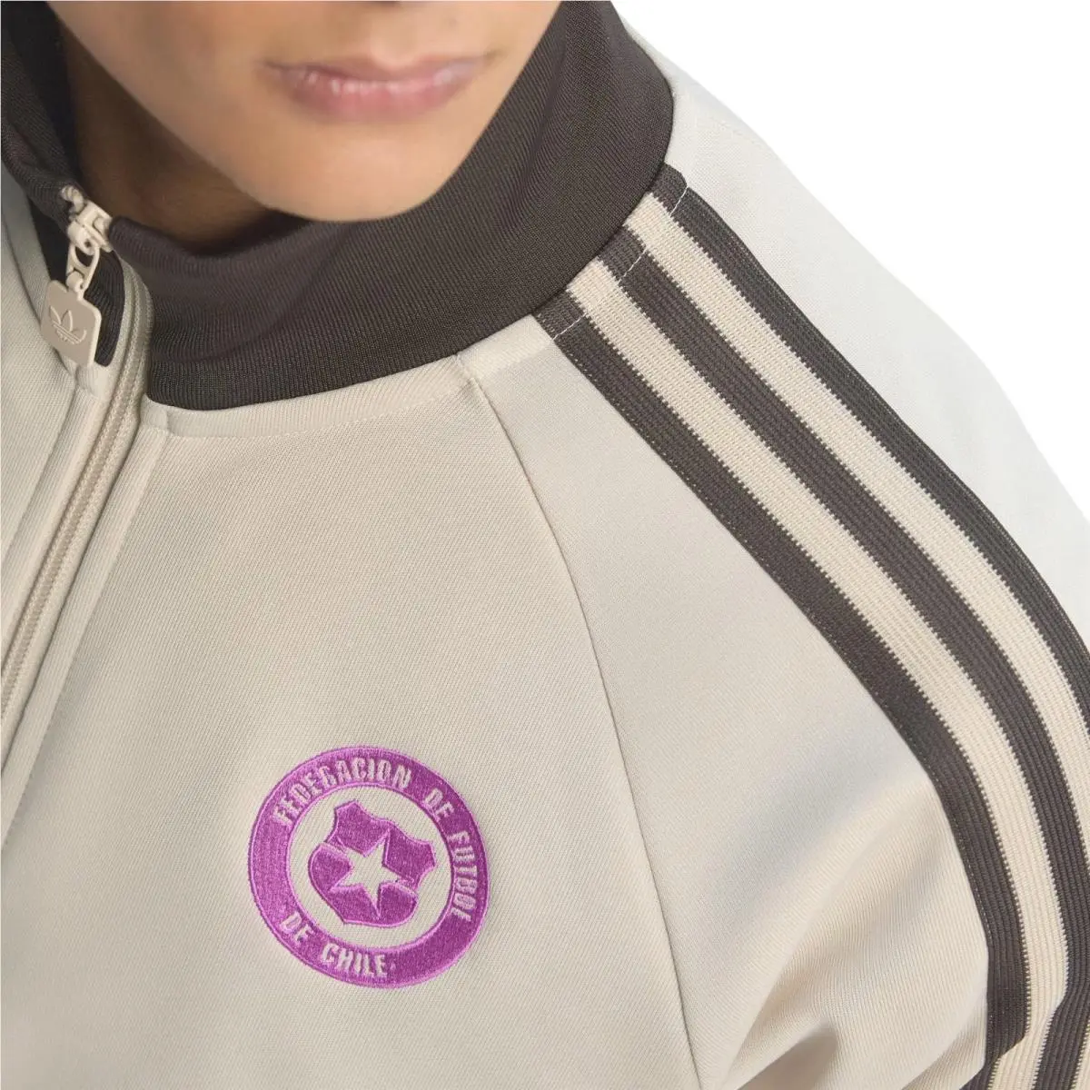 Adidas clothing - Adidas Originals Chile Track Top - Bliss/Brown 9