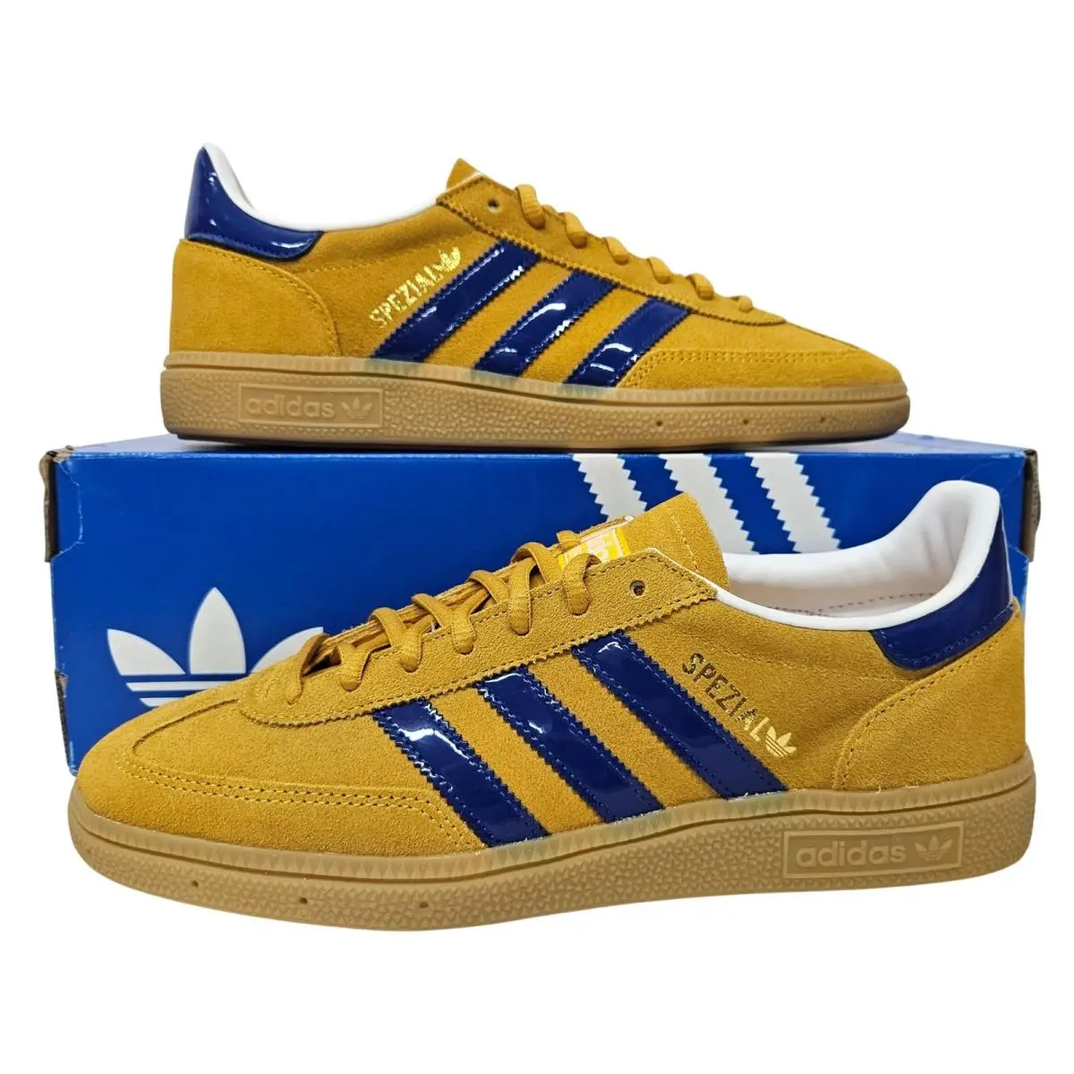 Adidas shoes - Crew Yellow / Collegiate Royal / Gum 10