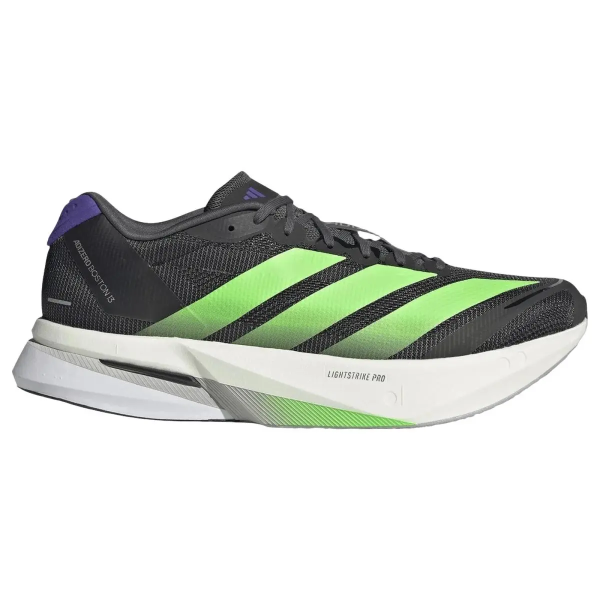 Adidas shoes - Adizero Boston 13 - Adizero Boston - JQ1670 - Black/Lime/Ink 8