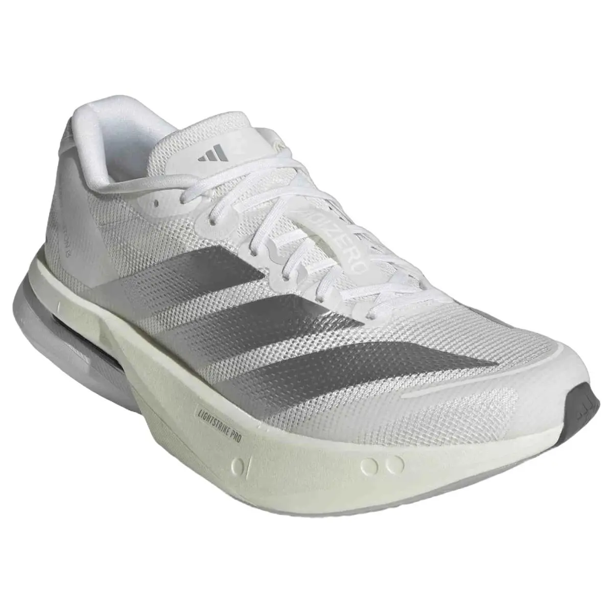 Adidas shoes - Adizero Boston 13 - Adizero Boston - JS4948 - White/Silver/Gry 3