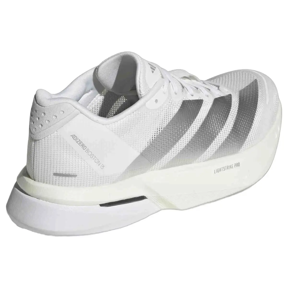 Adidas shoes - Adizero Boston 13 - Adizero Boston - JS4948 - White/Silver/Gry 4