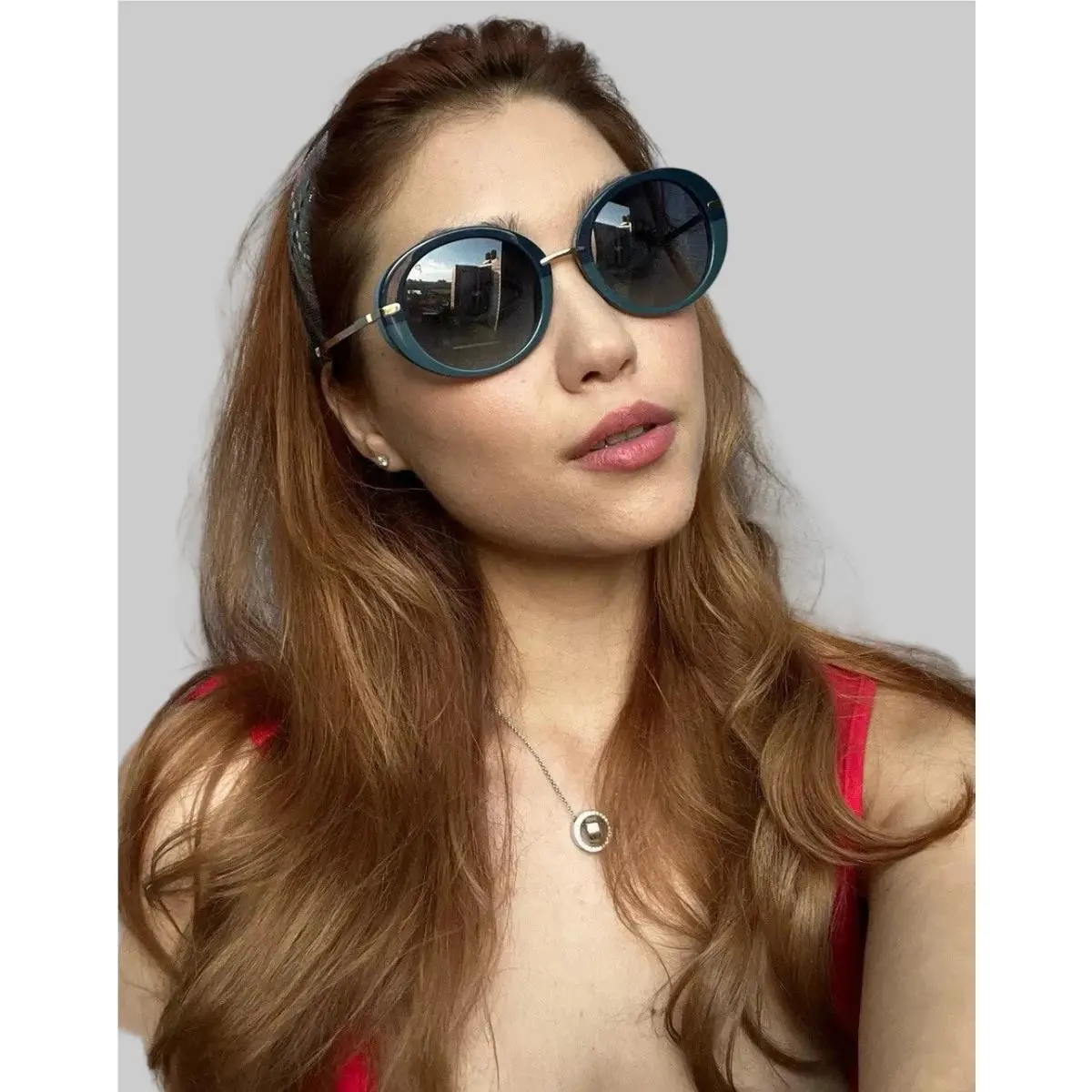 Polarized Gianfranco Ferré GF Ferre Gff 11033 Blue Women`s Sunglasses